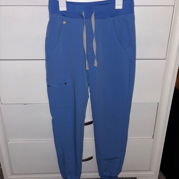 Figs Pants - FIGS Zamora jogger Ceil blue